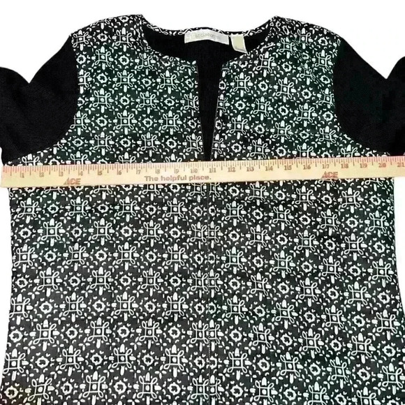 VTG Liz Claiborne Sz L‎ Knit Jacket Cozy Unique Preppy 90's - Picture 13 of 15